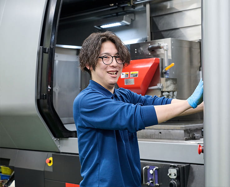 空調完備の工場内