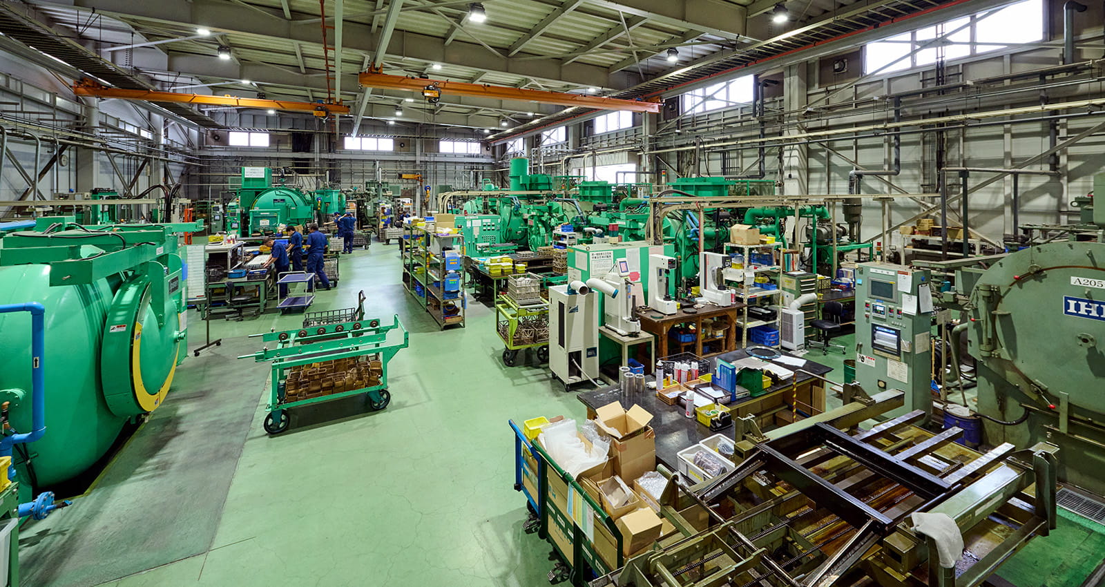 フジタ技研の工場